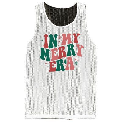 In My Merry Era Christmas Holiday Mesh Reversible Basketball Jersey Tank