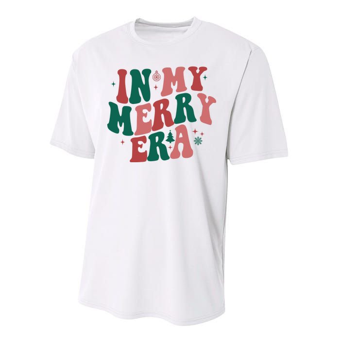 In My Merry Era Christmas Holiday Performance Sprint T-Shirt