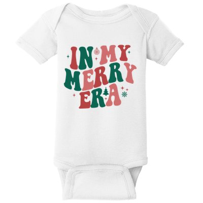 In My Merry Era Christmas Holiday Baby Bodysuit