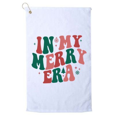 In My Merry Era Christmas Holiday Golf Towel