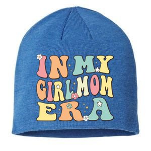 In My  Mom Era For Mama Of Christmas Groovy Retro Gift Sustainable Beanie