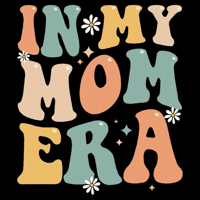 In My Mom Era Lover Groovy Retro Mom Funny Mothers Day Womens Tank Top