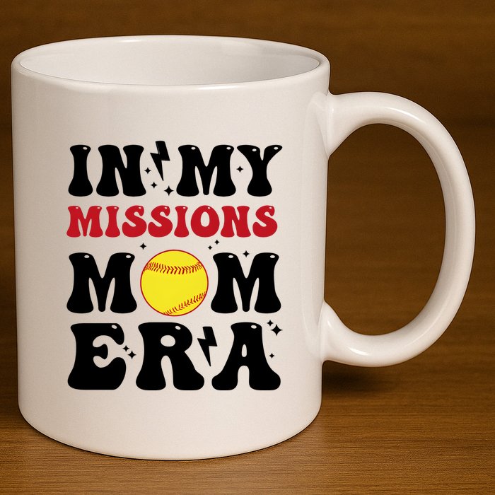 In My Missions Mom Era 11oz C Handle Ceramic Mug