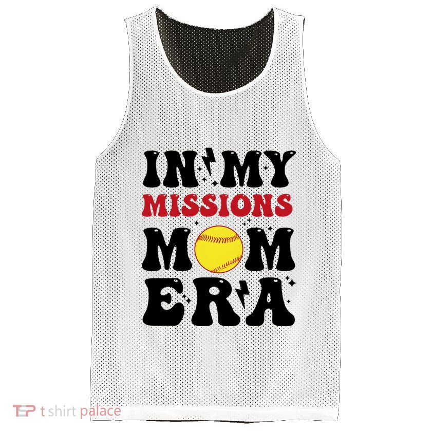 In My Missions Mom Era Mesh Reversible Basketball Jersey Tank