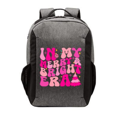 In My Merry And Bright Era Christmas Santa Xmas Groovy Retro Gift Vector Backpack