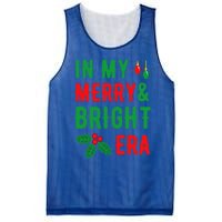 In My Merry And Bright Era Cute Christmas Era Xmas Lights Meaningful Gift Mesh Reversible Basketball Jersey Tank