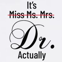 It's Miss Ms Mrs Dr Actually Doctor Graduation Cooling Performance Crew T-Shirt