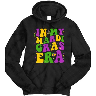 In My Mardi Gras Era Happy Mardi Gras Orleans Carnival Party Tie Dye Hoodie