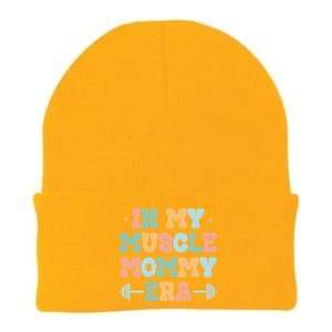 In My Muscle Mommy Era Groovy Knit Cap Winter Beanie