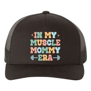 In My Muscle Mommy Era Groovy Yupoong Adult 5-Panel Trucker Hat