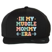 In My Muscle Mommy Era Groovy Wool Snapback Cap