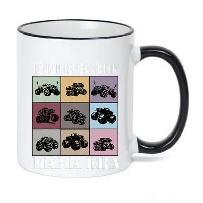 In My Monster Trucks Mama Era 11oz Black Color Changing Mug