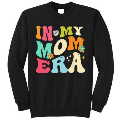 In My Mom Era Lover Groovy Mom Mother's Day Sweatshirt