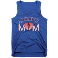 Idaho Mom Mother's Day Sunset Heart Retro Leisure Gift Tank Top