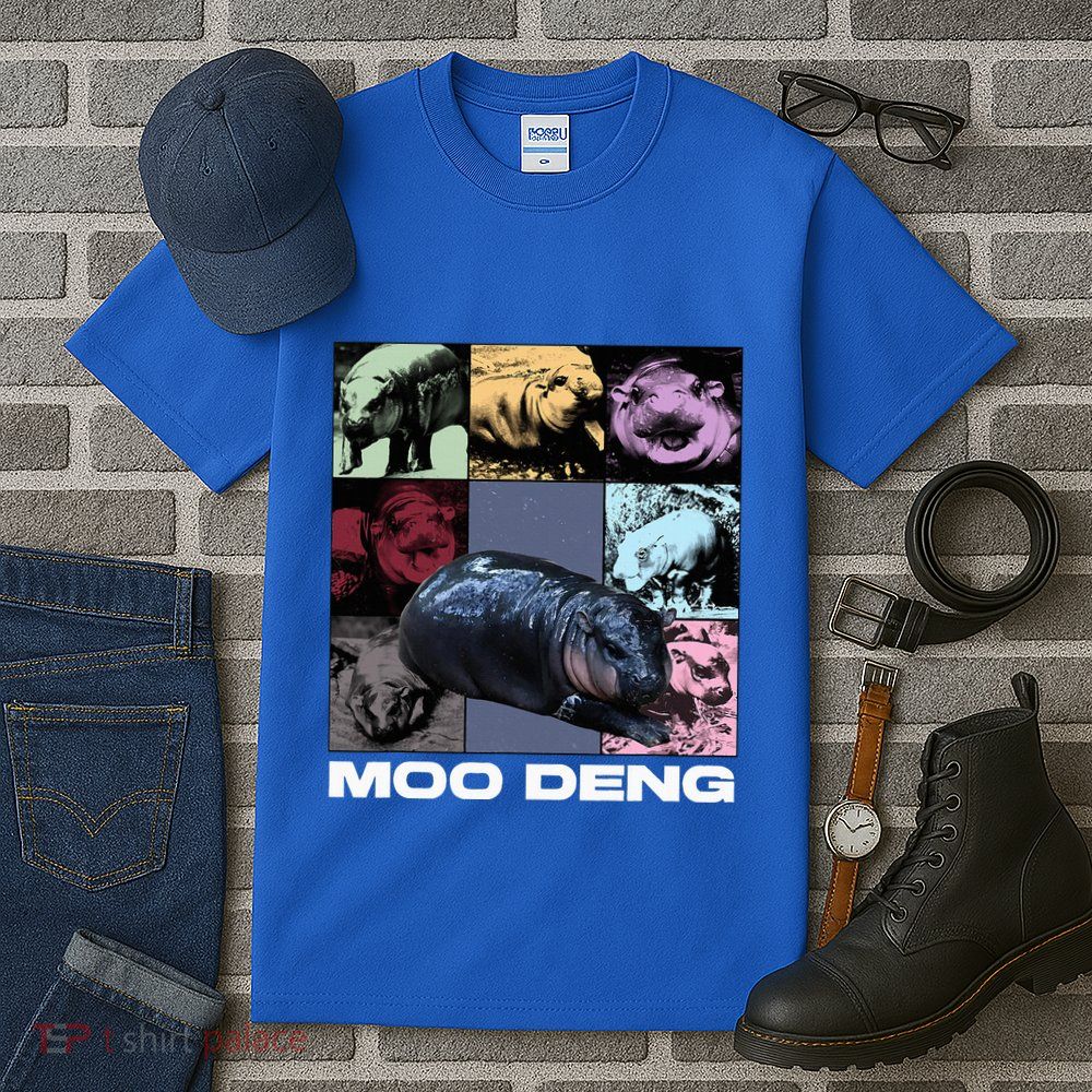 In My Moo Deng Era Funny Cute Baby Hippo Tall T-Shirt