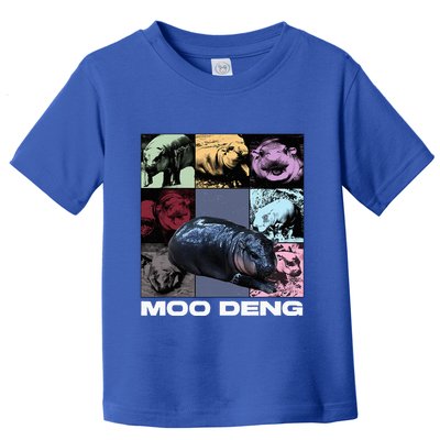 In My Moo Deng Era Funny Cute Baby Hippo Toddler T-Shirt