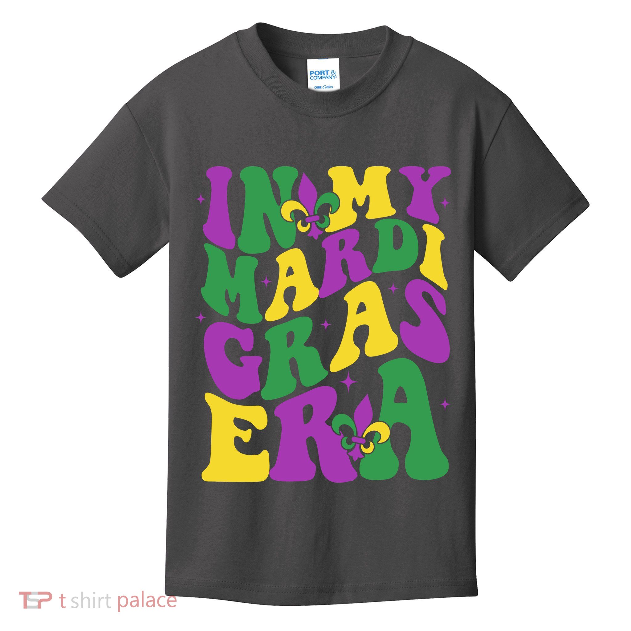 In My Mardi Gras Era Celebration Kids T-Shirt