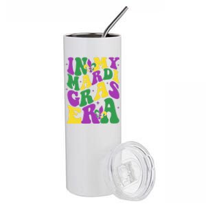 In My Mardi Gras Era Celebration Stainless Steel Tumbler