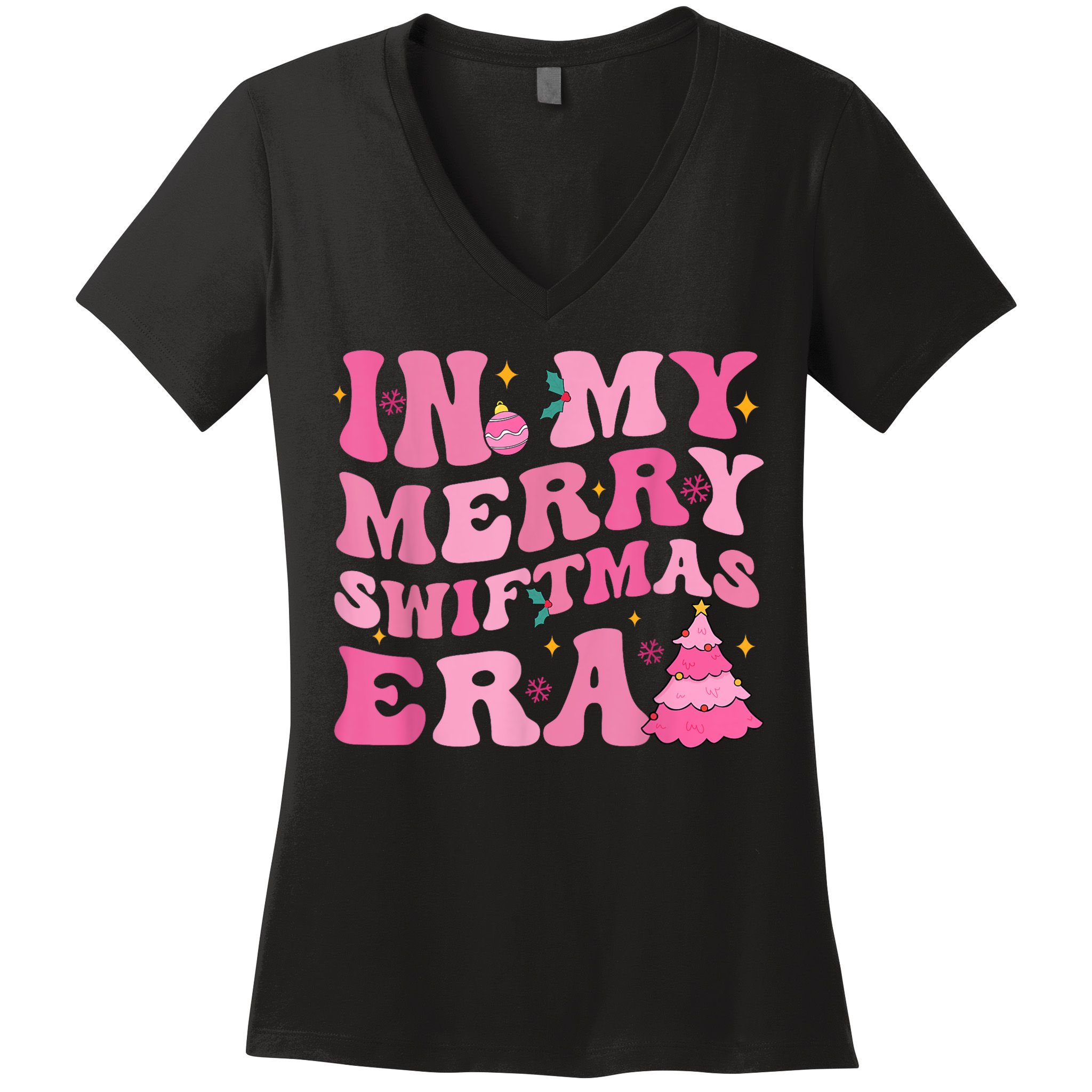 In My Merry Era Women's V-Neck T-Shirt