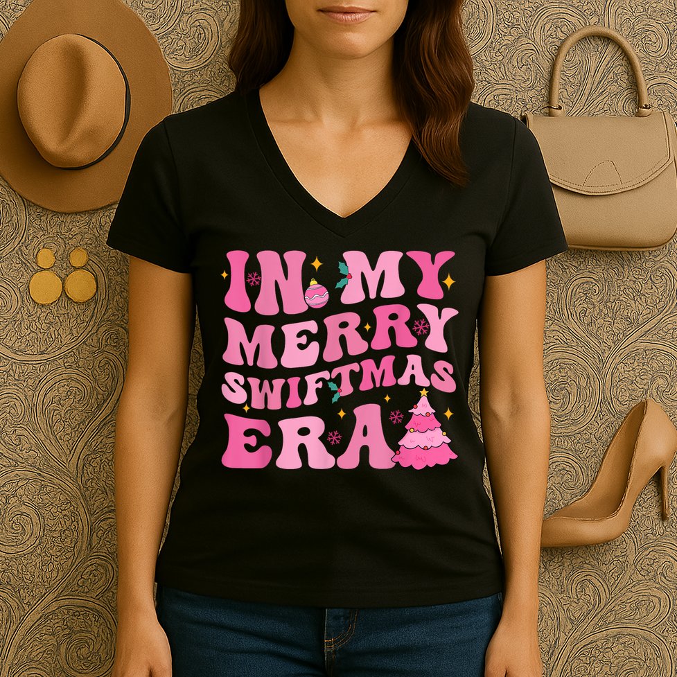 In My Merry Era Women's V-Neck T-Shirt