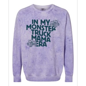 In My Monster Truck Mama Era Colorblast Crewneck Sweatshirt