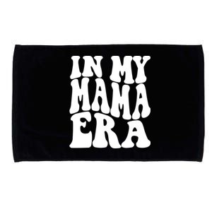 In My Mama Era Lover Groovy Retro Mom Mothers Day Cute Gift Microfiber Hand Towel