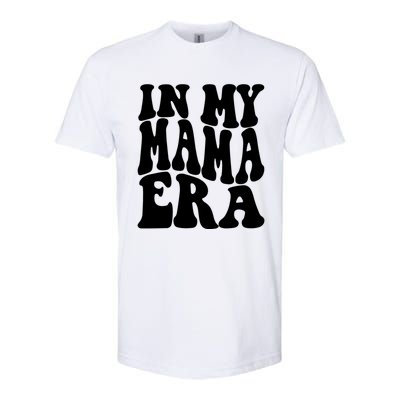 In My Mama Era Lover Groovy Retro Mom Mothers Day Cute Gift Softstyle® CVC T-Shirt