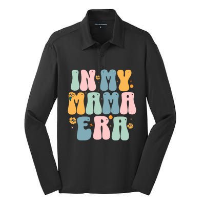 In My Mama Era Silk Touch Performance Long Sleeve Polo