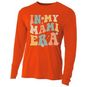 In My Mami Era Lover Groovy Retro Mom Funny Mothers Day Gift Cooling Performance Long Sleeve Crew