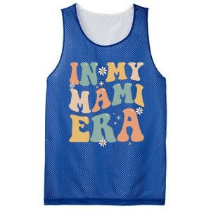 In My Mami Era Lover Groovy Retro Mom Funny Mothers Day Gift Mesh Reversible Basketball Jersey Tank