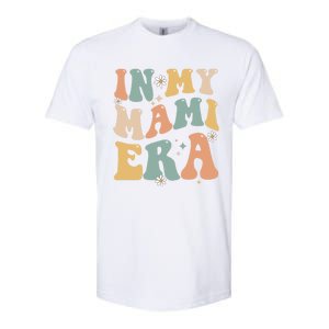 In My Mami Era Lover Groovy Retro Mom Funny Mothers Day Gift Softstyle CVC T-Shirt