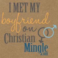 I Met My Boyfriend On Christian Mingle Cotton Canvas Backpack