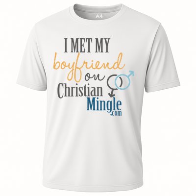 I Met My Boyfriend On Christian Mingle Performance Shirt