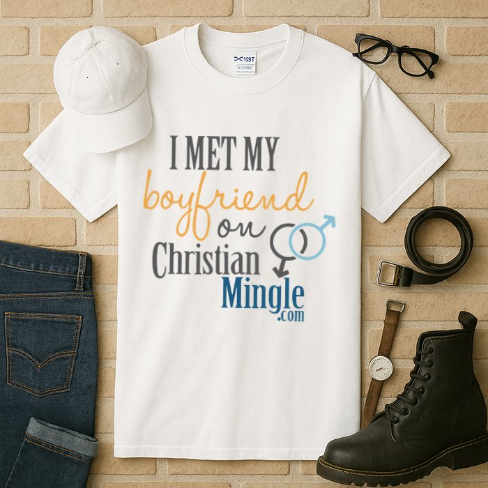 I Met My Boyfriend On Christian Mingle Tall T-Shirt