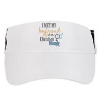 I Met My Boyfriend On Christian Mingle Adult Drive Performance Visor