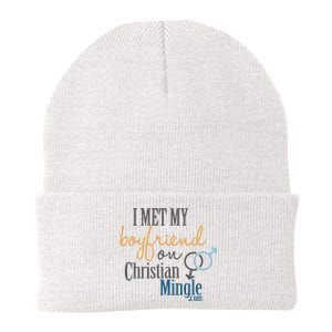 I Met My Boyfriend On Christian Mingle Knit Cap Winter Beanie