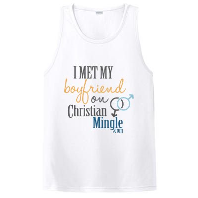 I Met My Boyfriend On Christian Mingle PosiCharge Competitor Tank
