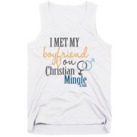 I Met My Boyfriend On Christian Mingle Tank Top