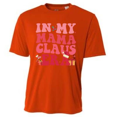 In My Mama Claus Era Gift Cooling Performance Crew T-Shirt