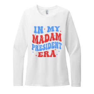 In My Madam President Era 2024 Madam President For 2024 President Kamalaharris Womens CVC Long Sleeve Shirt