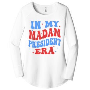 In My Madam President Era 2024 Madam President For 2024 President Kamalaharris Women's Perfect Tri Tunic Long Sleeve Shirt