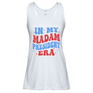 In My Madam President Era 2024 Madam President For 2024 President Kamalaharris Ladies Essential Flowy Tank