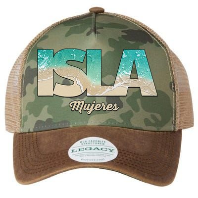 Isla Mujeres Mexico Beach Vibes Beaches Legacy Tie Dye Trucker Hat