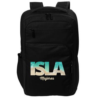 Isla Mujeres Mexico Beach Vibes Beaches Impact Tech Backpack