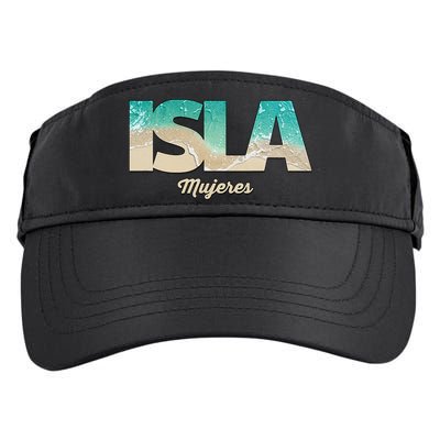 Isla Mujeres Mexico Beach Vibes Beaches Adult Drive Performance Visor