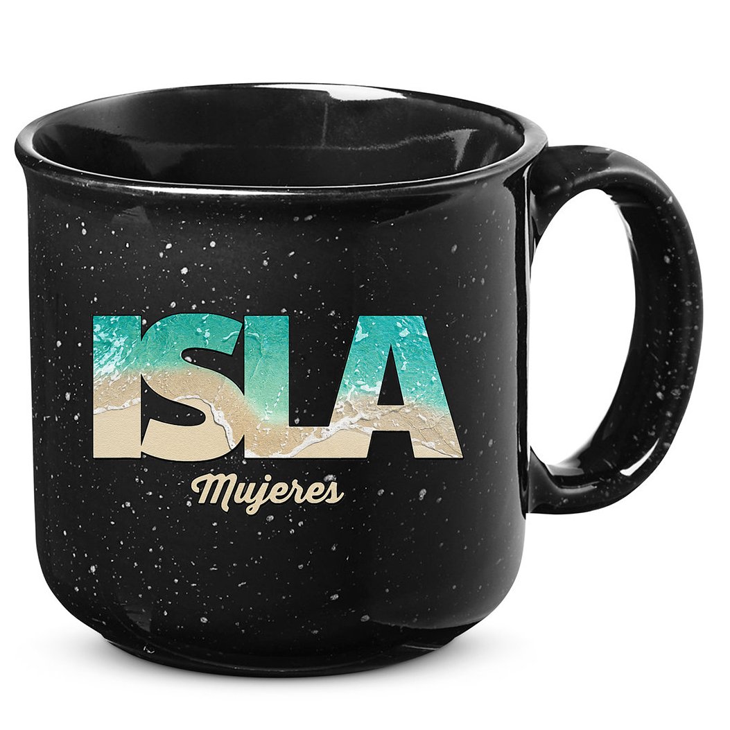 Isla Mujeres Mexico Beach Vibes Beaches 15oz Campfire Ceramic Mug