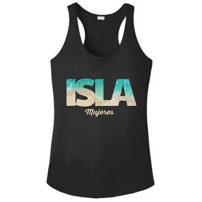 Isla Mujeres Mexico Beach Vibes Beaches Ladies PosiCharge Competitor Racerback Tank