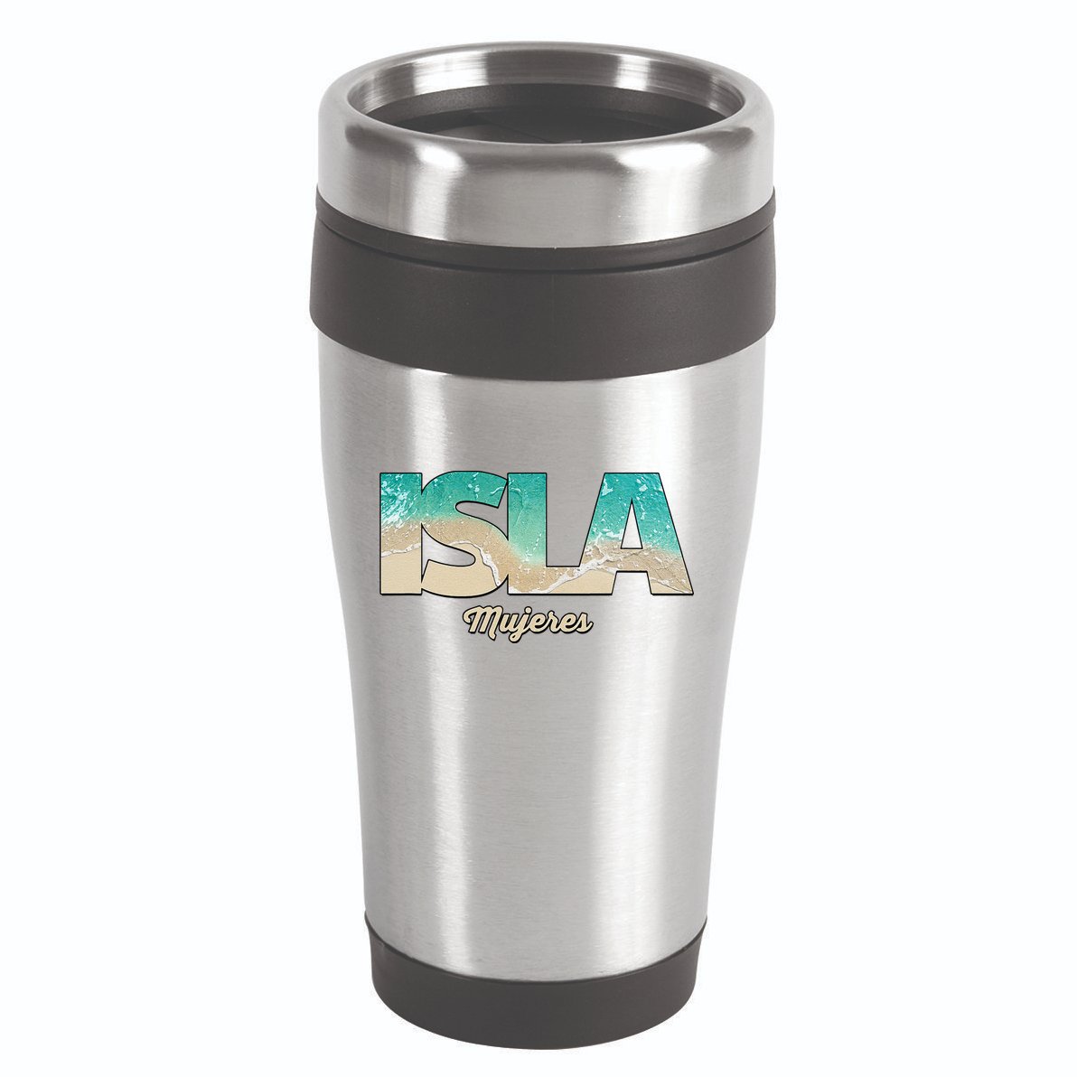 Isla Mujeres Mexico Beach Vibes Beaches 16oz Travel Tumbler