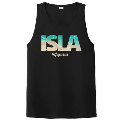 Isla Mujeres Mexico Beach Vibes Beaches PosiCharge Competitor Tank