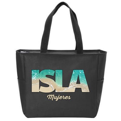 Isla Mujeres Mexico Beach Vibes Beaches Zip Tote Bag